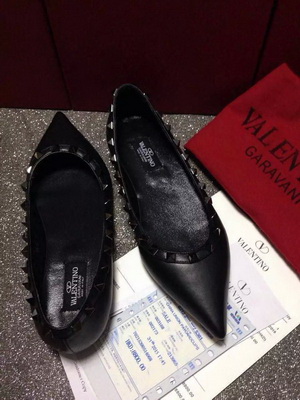 Valentino Shallow mouth flat shoes Women--029